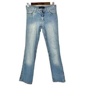 Calvin Klein Light Wash Y2K Mid Rise Bootcut Jeans 6